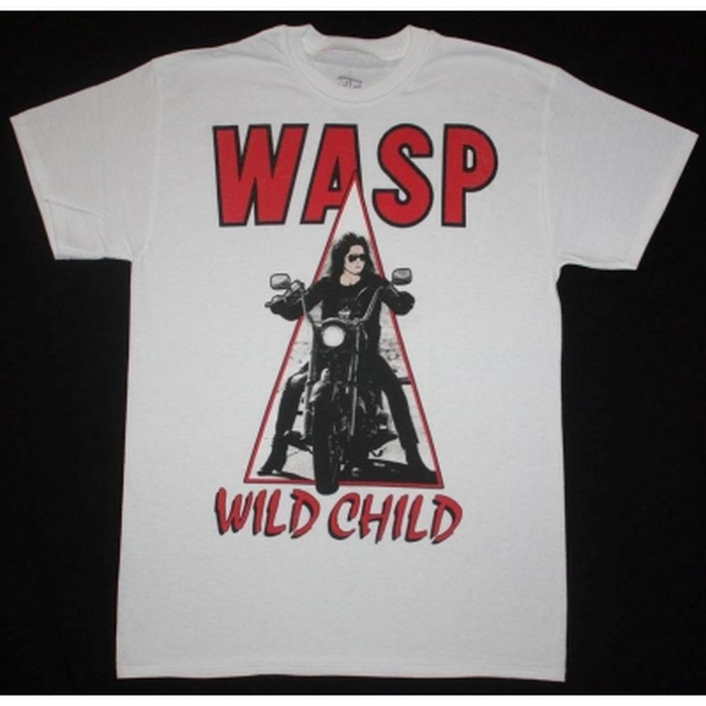 Wasp Wild Child85 New White T-Shirt
